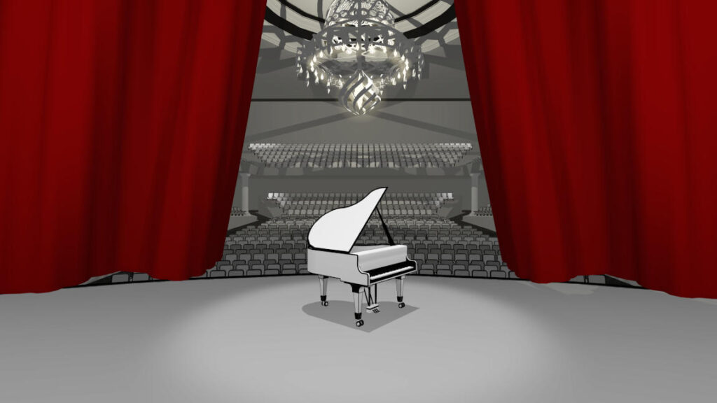 VR Pianist - piano in virtual reality
